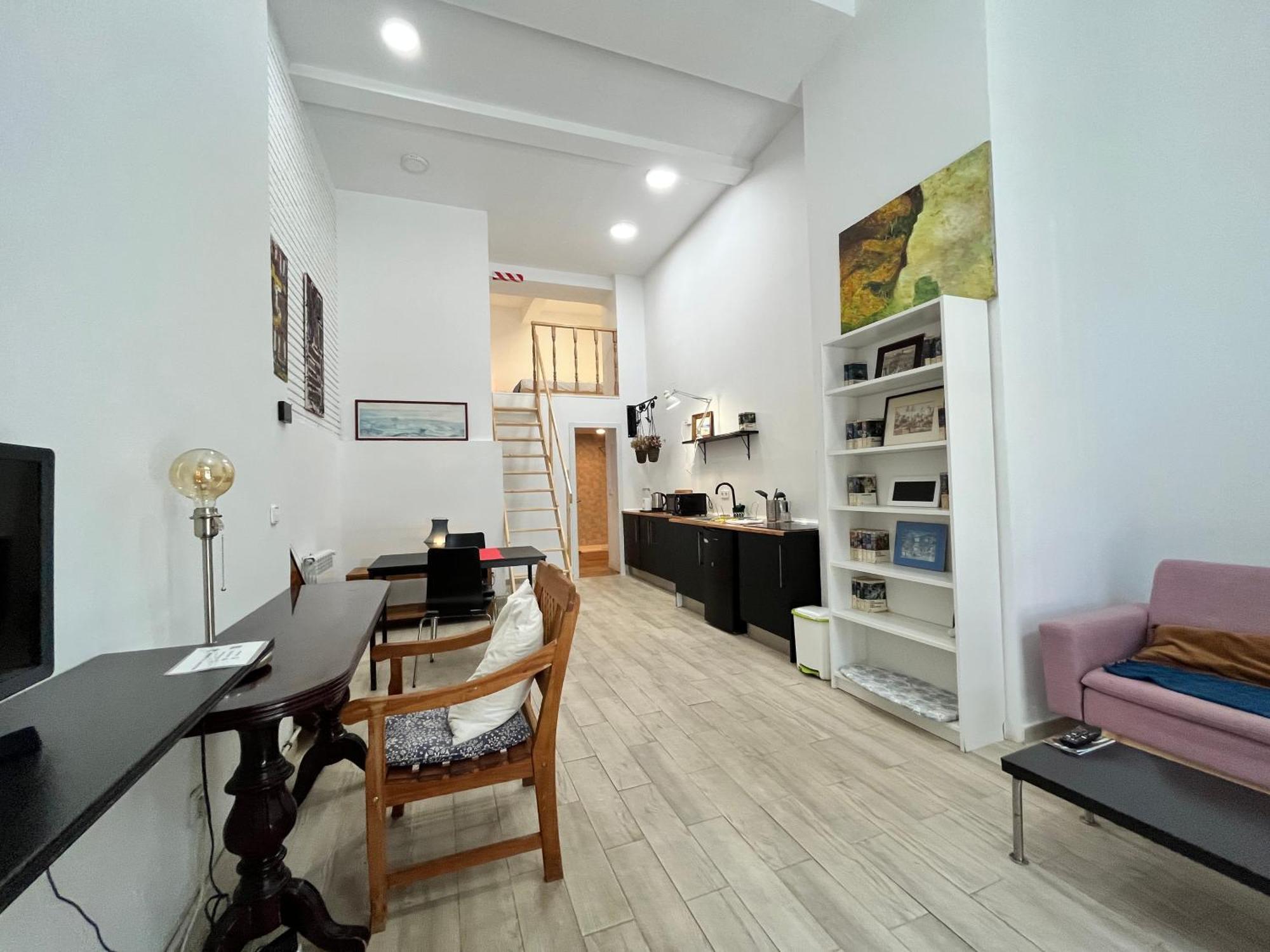 شقة Duplex Manzanares Izq Amarillo Temporal مدريد المظهر الخارجي الصورة