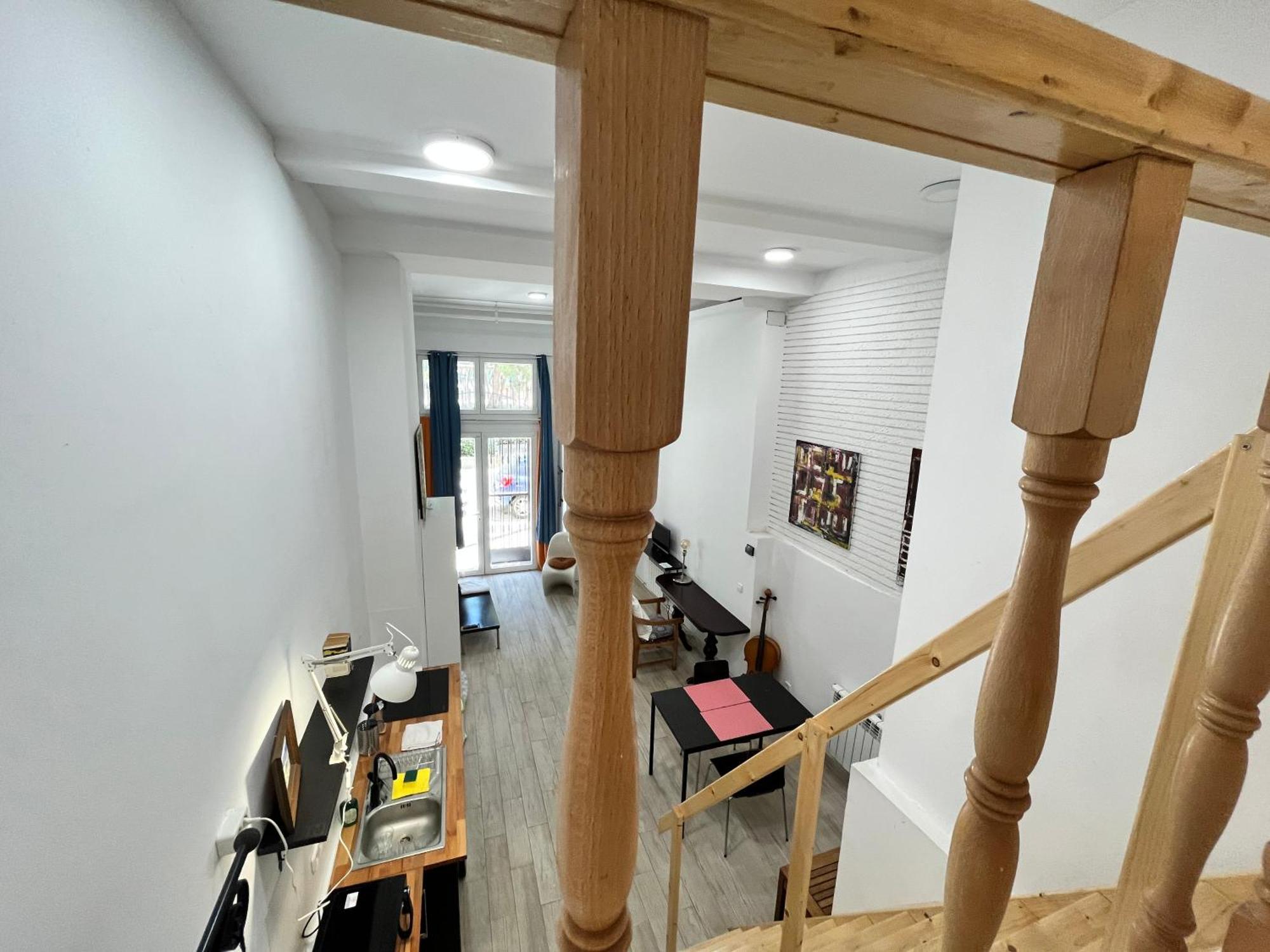 شقة Duplex Manzanares Izq Amarillo Temporal مدريد المظهر الخارجي الصورة