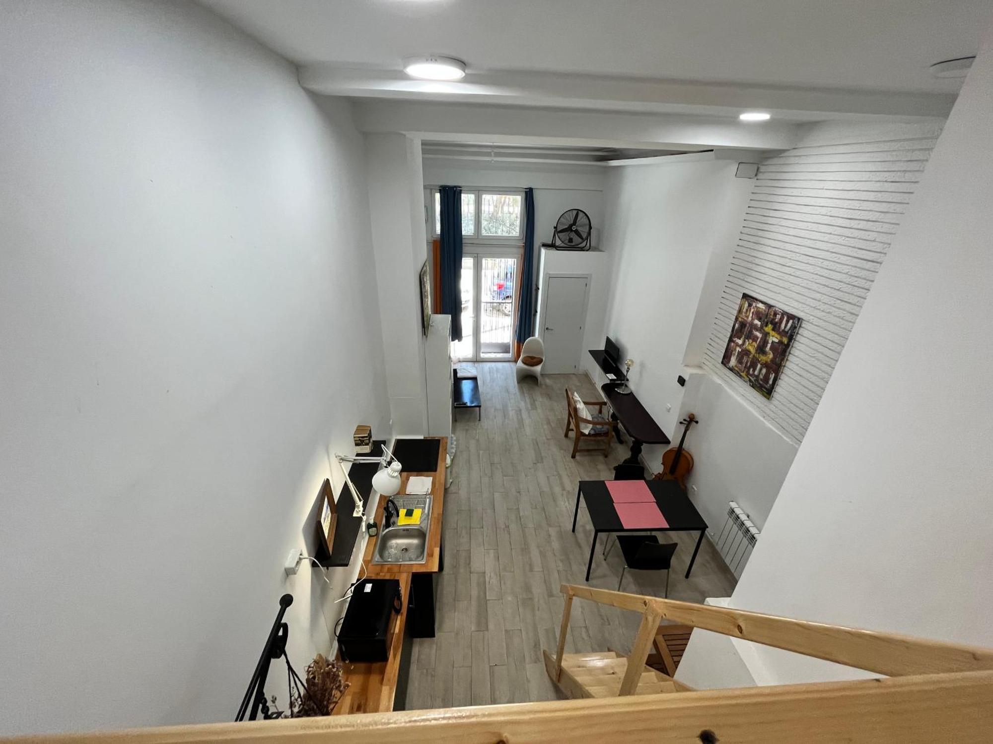 شقة Duplex Manzanares Izq Amarillo Temporal مدريد المظهر الخارجي الصورة
